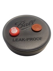 Mushroom Liquid Culture JAR LIDS, BALL Brand, Set of 6, Wide Mouth