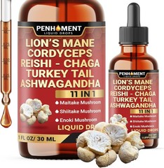Cognitive Function Boost – 11-in-1 Mushroom Liquid Drops for Daily Use
