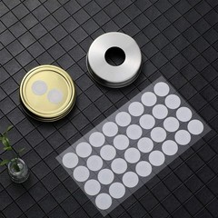 128 Pieces Synthetic Filter Paper Stickers 20 mm 0.3 ?m Synthetic Filter Disc…