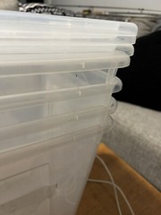 4 USED MUSHROOM FRUITING CHAMBERS WITH LED LIGHT BARS, USB HOOK UPS