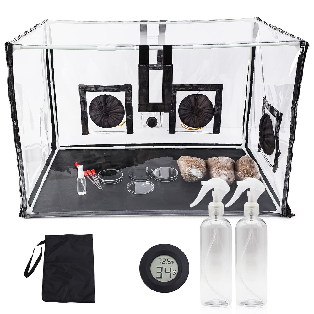 Large Still Air Box Mushroom Mycology Fume Hood Propagation StationsGrow Kit …