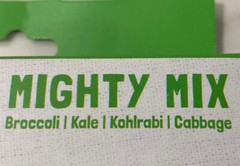 New Sealed Back to the Roots Organic Microgreens Grow Kit Mighty Mix