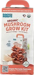Back to the Roots USDA Organic Pink Oyster Mushroom Grow Kit W/ Spray Bottle