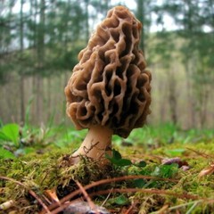 Seeds Mushroom Morel Conical Mycelium Spawn Grow Kit Dried Spores Organic