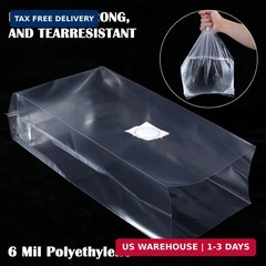 Lemecima 50-Pack Autoclavable Mushroom Growing Bag Bulk with Microporous Filter