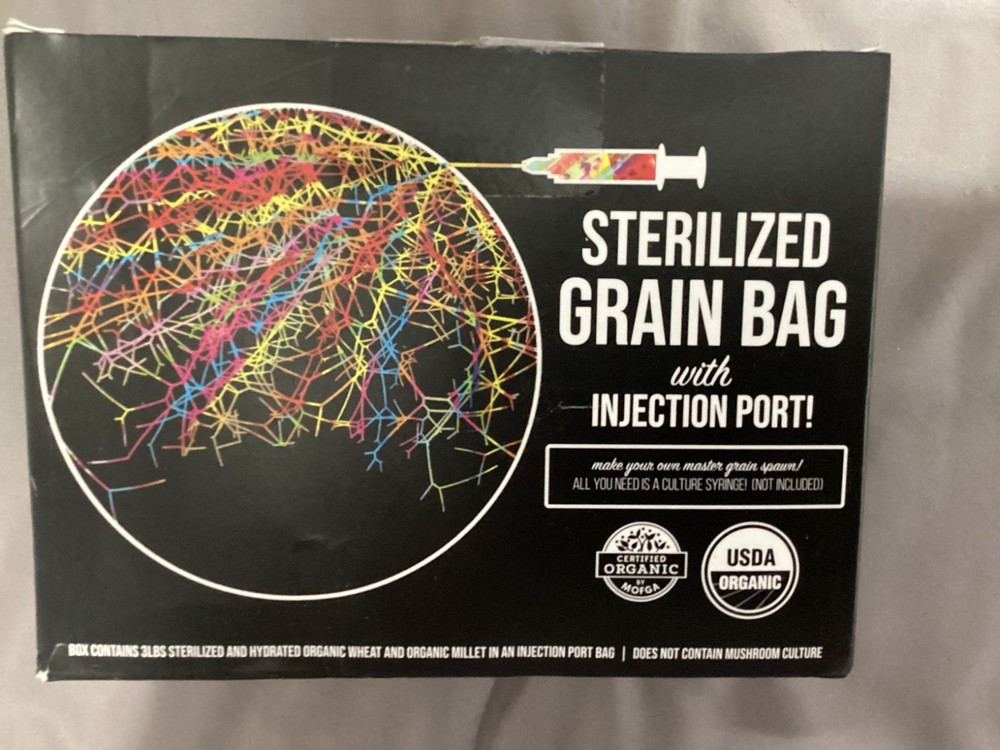 North Spore Sterilized Grain Bag With Injection Port