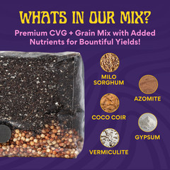 5lb All-in-One Grow Bag: Nutrient-Enhanced, Free Injection Port