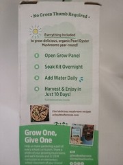 Mushroom Mini Grow Kit Organic by Back to the Roots Made in USA ** New in Box