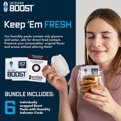 2-Way Humidity Control Pack – Preserve Flavor & Control Humidity at 62% RH – Moi