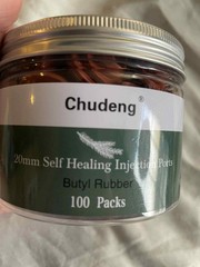 Chudeng 20mm Self-Healing Injection Ports – Butyl Rubber Mushroom Growing Suppli