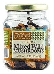 Roland Foods Premium Dried Mixed Wild Mushrooms, 1.41 Ounce (Pack of 1)