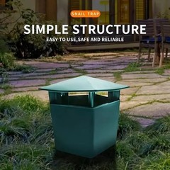 Reusable Snail & Slug Trap Plastic Garden Pest Cage for Flowers Vegetables Safe