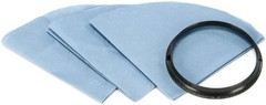 3-Pack Reusable Vacuum Filters with Easy Mounting Ring for Effortless Cleaning