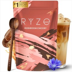Mushroom Chicory with 6 Organic Adaptogenic Mushrooms, Keto Decaf Coffee with…