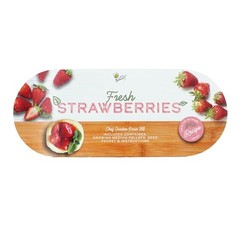 Seeds Strawberry Grow Kit Easy Indoor Windowsill Garden with Decorative Metal