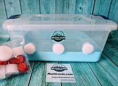 Mushroom Grow Kit: 15-Quart Monotub, Sterile Rye Grain, and Substrate🍄