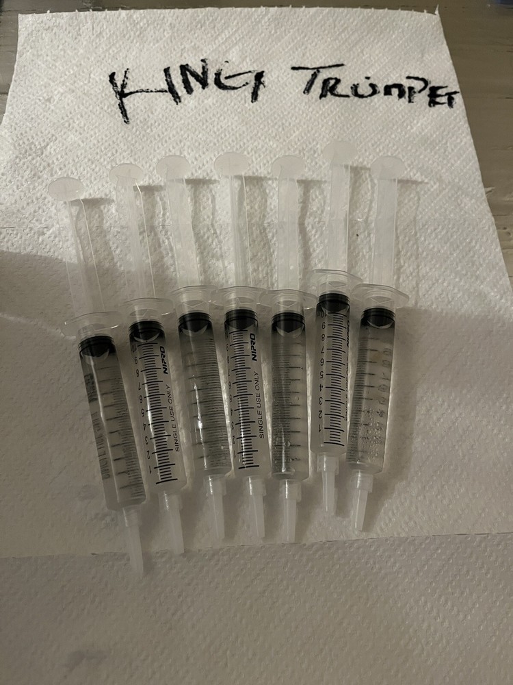 10cc Of King Trumpet Mushroom Liquid Culture Syringe. 100% Guarantee Genetics