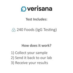 Food Sensitivity Complete Test – 240 Foods HometoLab Screening – Verisana
