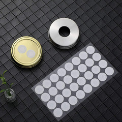 64 Pieces Synthetic Filter Paper Stickers 20 Mm 0.3 ?M Synthetic Filter Disc Tap