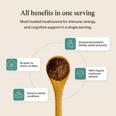 5 Defenders Mushroom Complex – Functional Mushrooms Extract from Chaga, Shiit…