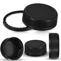 100 Pcs Caps for Empty Juice Bottles, Tamper Seal Lids 38 mm Plastic Bottle C…