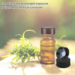 16 Pcs Growler Caps 28mm Phenolic Caps Black Glass Bottle Lids Plastic Bottle…