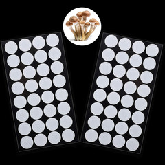64 Pieces Synthetic Filter Paper Stickers 20 Mm 0.3 ?M Synthetic Filter Disc Tap