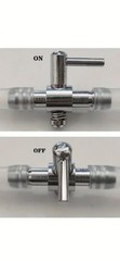 Mushroom Liquid Culture Jar Lid Modified Stainless Steel Valves, Set of 6