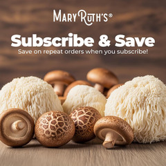MARYRUTH’S Mushroom Complex | Lion’S Mane | Turkey Tail | Reishi Mushroom | Shii