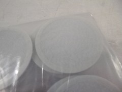 300 Pack Microppose Adhesive Lid Filters 3″ (72mm) For Mushroom Cultivation