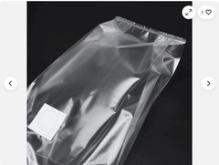 50 Pack Mushroom Grow Bags, 8x5x20, 0.2 Micron Filter, Autoclavable Bag