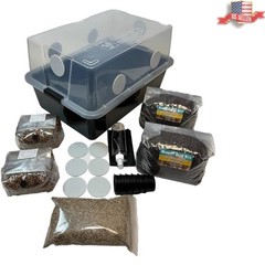 Mushroom Monotub 66Q Grow Kit – Perfect for Dung-Loving Edible Mushrooms