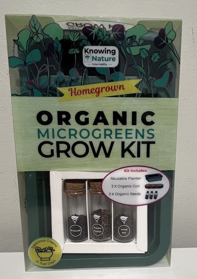 Knowing Nature Organic Microgreens Grow Kit
