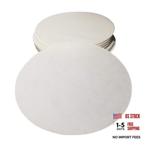 FPQL-180-M Quantitative Filter Paper, 180mm Round, Medium Flow, 100 Sheets –