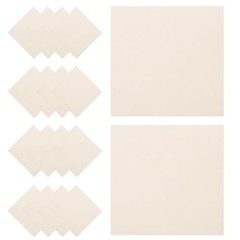 100 Pcs Square Qualitative Filter Paper, 100x100mm (3.93×3.93 Inches) Lab
