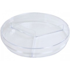 Pack of 20 Petri Dishes 100 X 15mm With 3 Sections
