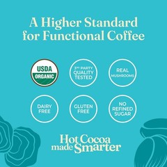 Four Sigmatic Calm Cacao with Reishi Powder | Supports Relaxation & Sleep