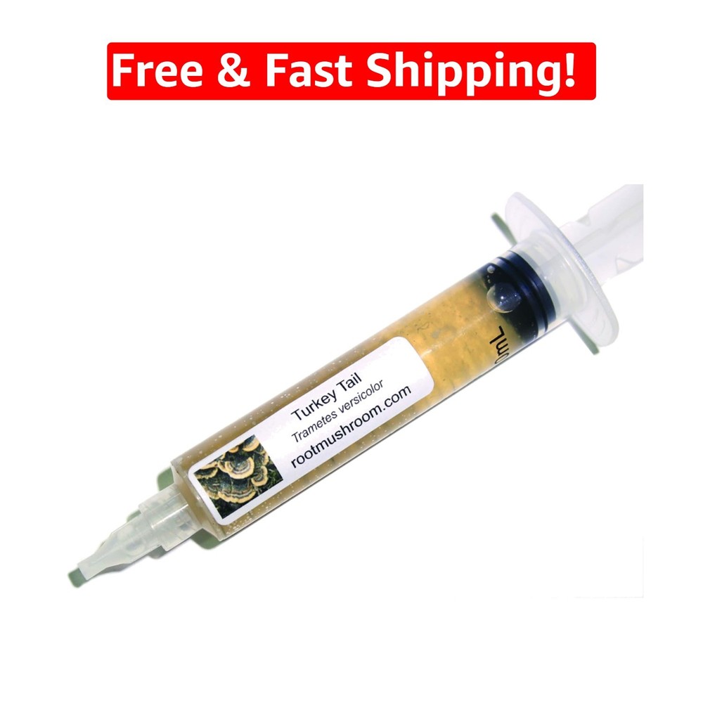 Diverse 30 Varieties Mushroom Liquid Culture – Turkey Tail (Trametes versicolor)