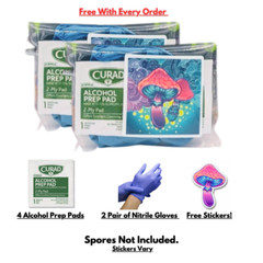 Grow Like Magic – Mushroom Grow Kit, Grain Bags Substrate and Monotub & Bonus