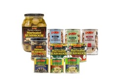 MW Polar Premium Select Sliced Marinated Mushrooms 6.4oz Pack of 12,