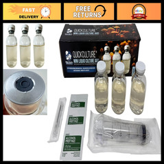 Mini Spore Germinating Liquid Culture Jars – 3-Pack for Quick Cultivation