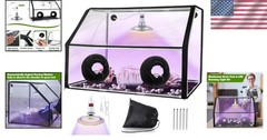 Mushroom Grow Tent with LED Grow Light Kit – 30 x 20 x 20 Inch Portable Design