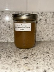 Sterilized Mushroom Liquid Culture Solution 350ml