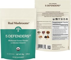 5 Defenders Mushroom Complex – Functional Mushrooms Extract from Chaga, Shiit…