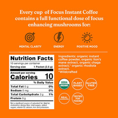 Mushroom Coffee Mix Pack of 2 – Lion’S Mane and Chaga & Cordyceps and Chaga