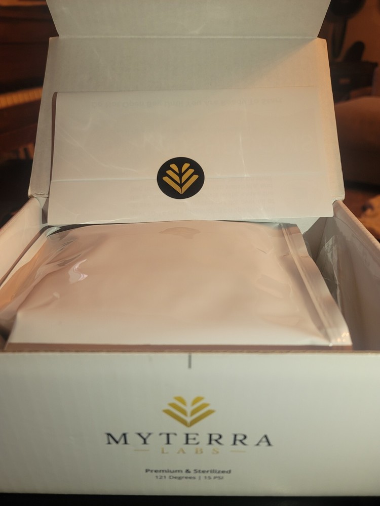 MYTERRA Labs Gourmet Mushroom Grow Bag Kit – Includes Organic Rye Berry…