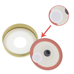 Zonon 128 Pieces Synthetic Filter Paper Stickers 20 Mm 0.3 ?M Synthetic Filter D