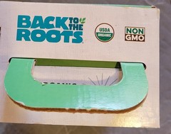 Back To The Roots Organic Mushroom Grow Kit Pearl Oyster Mushrooms; NIB