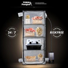 Mushroom Grow Tent, Martha Tent for Growing kit, Small Transparent