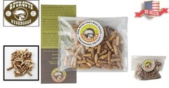 Organic Lion’s Mane Dowel Spawn – 100 Plugs for Cardiovascular Support